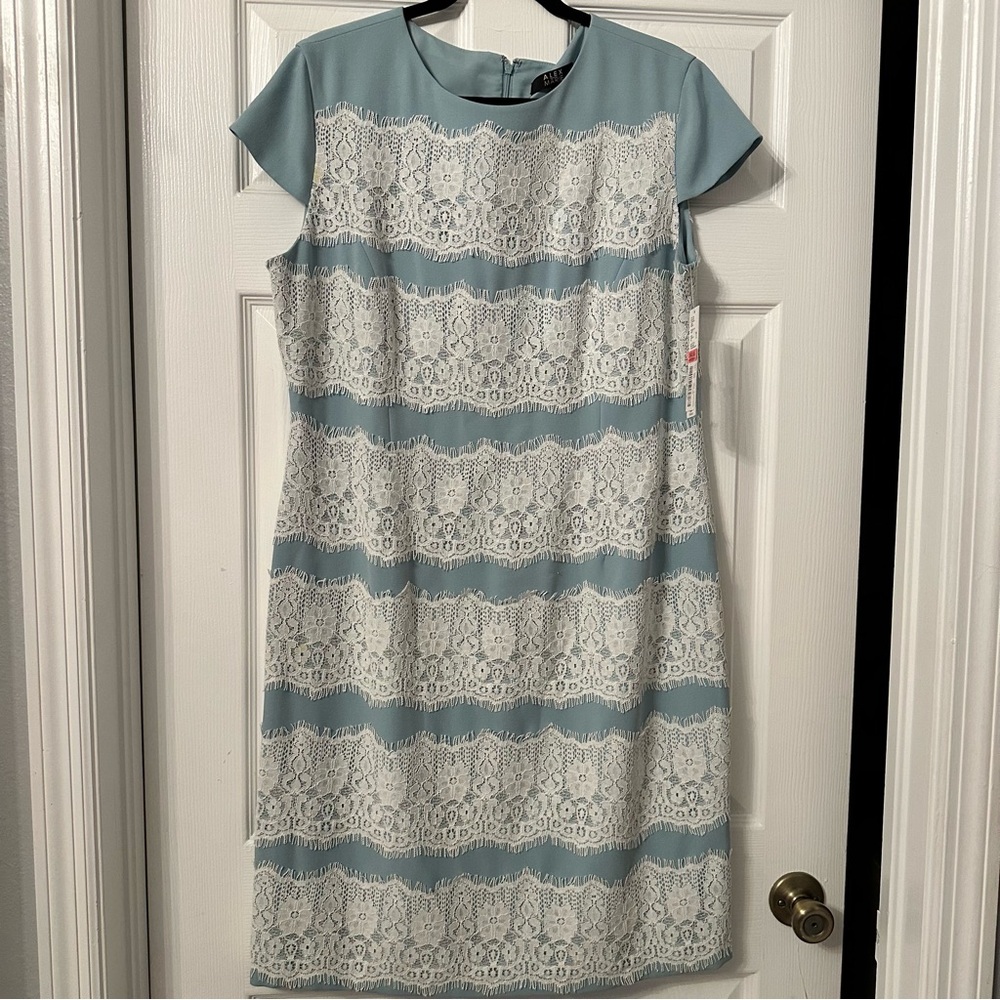 Alex Marie lace detail dress